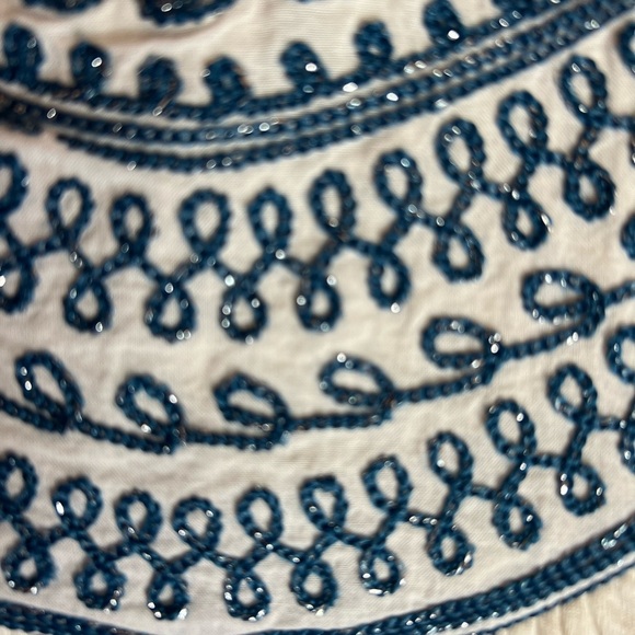 Anthropologie one September watercolor floral sleeveless top small - Picture 3 of 8